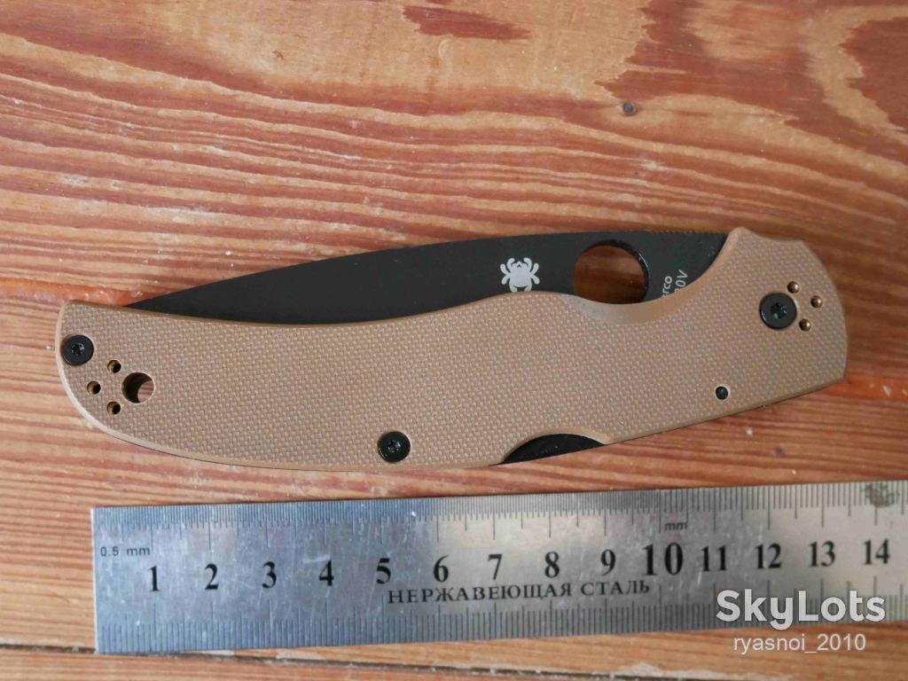 Spyder Native Chief C244, 8Cr14MoV, G10 Brown, Replica, Tactical, EDC, Back Lock - фото фото фото 10