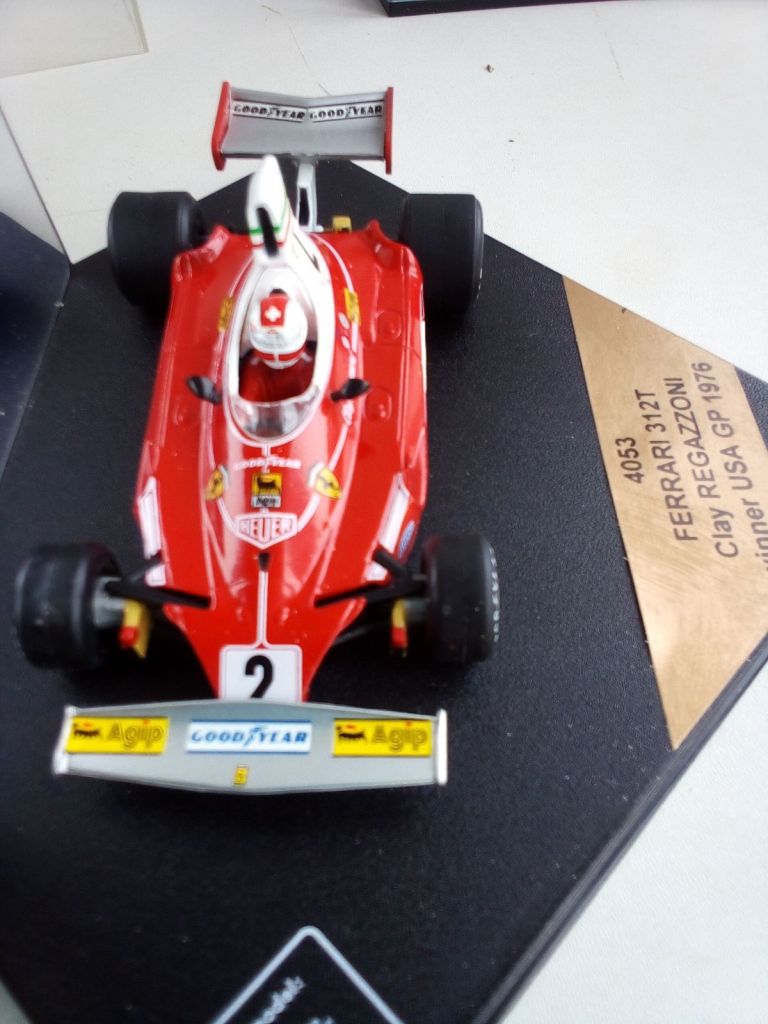 Quartzo F1 FERRARI 312T 1976 Regazzoni GP USA 1/43 - фото фото фото 4