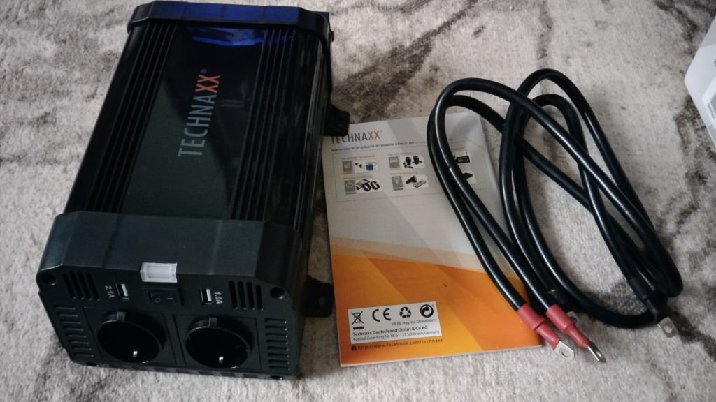 Инвертор  Technaxx 1200W TE16  Модифікована синусоїда. - фото фото фото 0