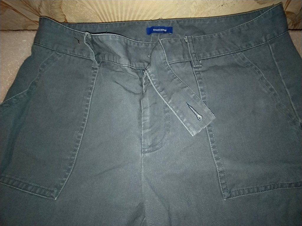 Брюки жен.серо-синие 46р Dockers - фото фото фото 2