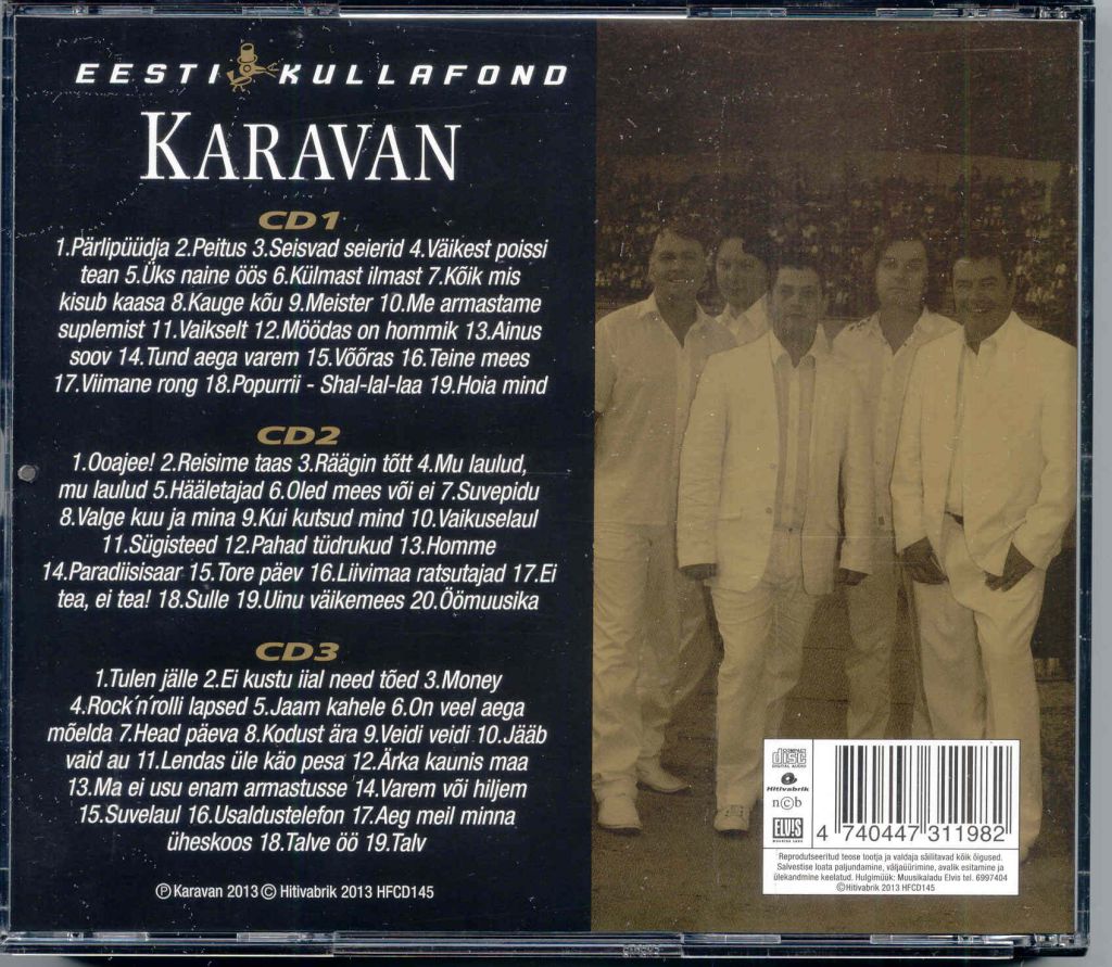 Караван / Karavan. Eesti kullafond. 3CD-box - фото фото фото 1