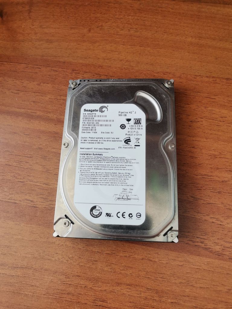 Жесткий диск жорсткий диск Seagate Pipeline ST3500312CS HD2 500ГБ SATA II - фото фото фото 0
