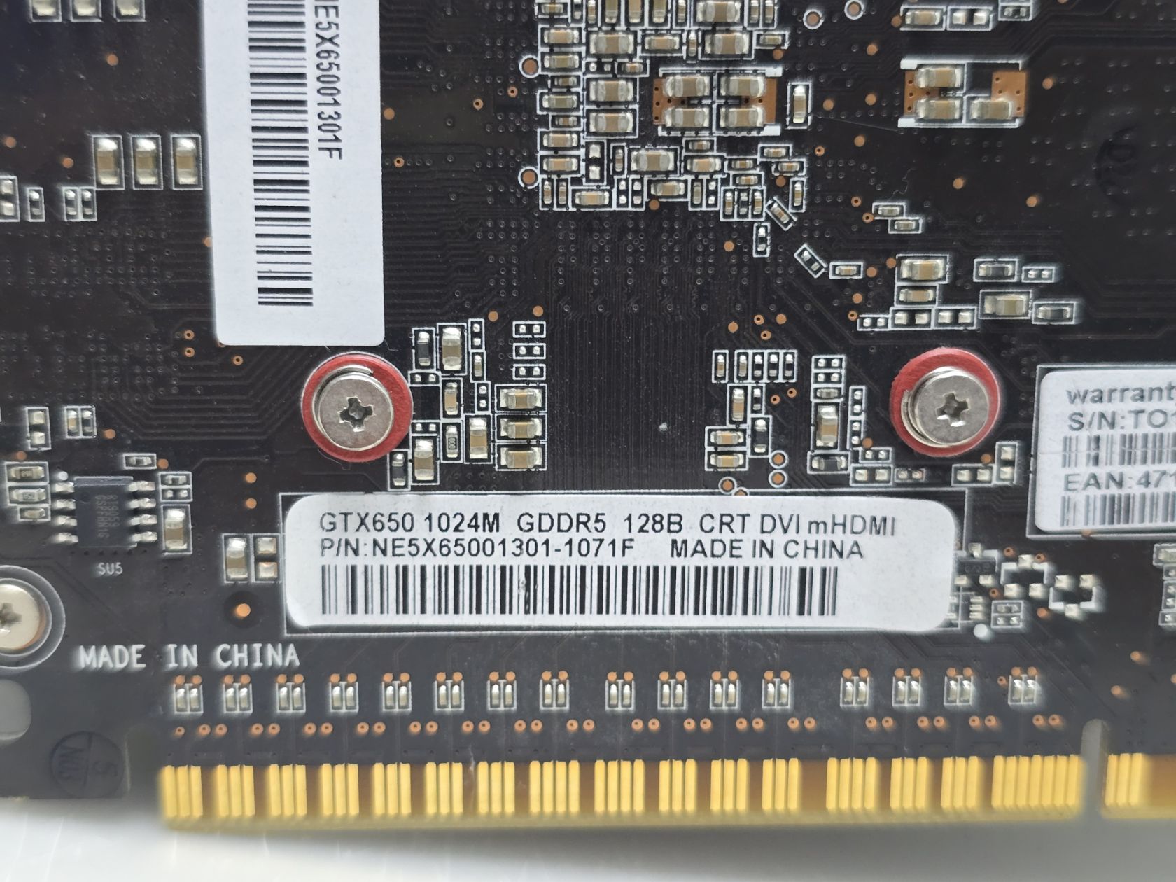 Відеокарта Palit GeForce GTX 650 Ti 1GB  (GDDR5,128 Bit,HDMI,PCI-Ex,Б/у) - фото фото фото 4