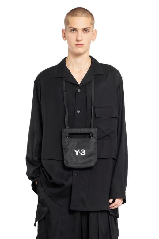 Міні сумка y-3 yohji yamamoto mini bag jp4746 black - фото фото фото 8