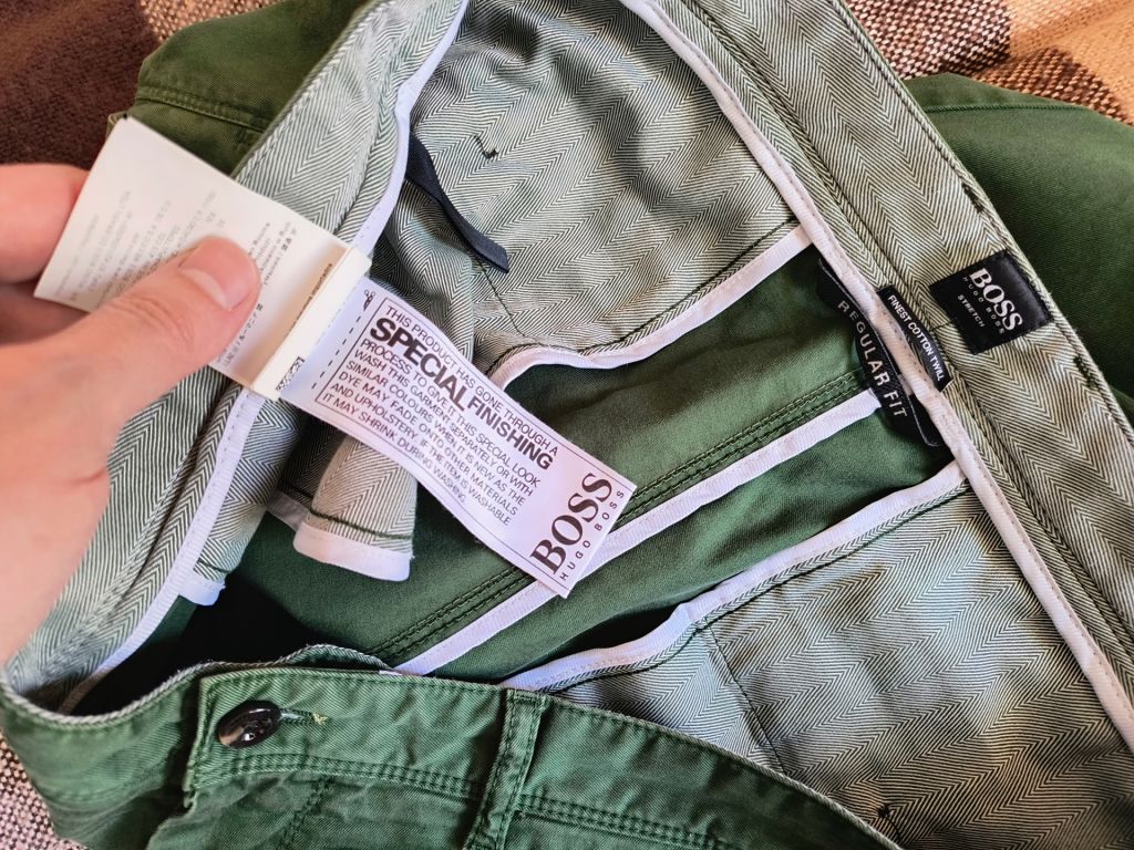 Чіноси Hugo Boss Crigan 2 D Regular Fit Chinos - фото фото фото 6