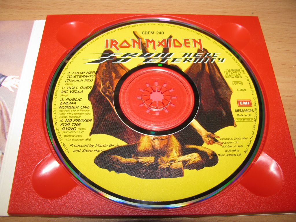 IRON MAIDEN - From Here To Eternity   (1992 EMI DIGI,UK) - фото фото фото 4