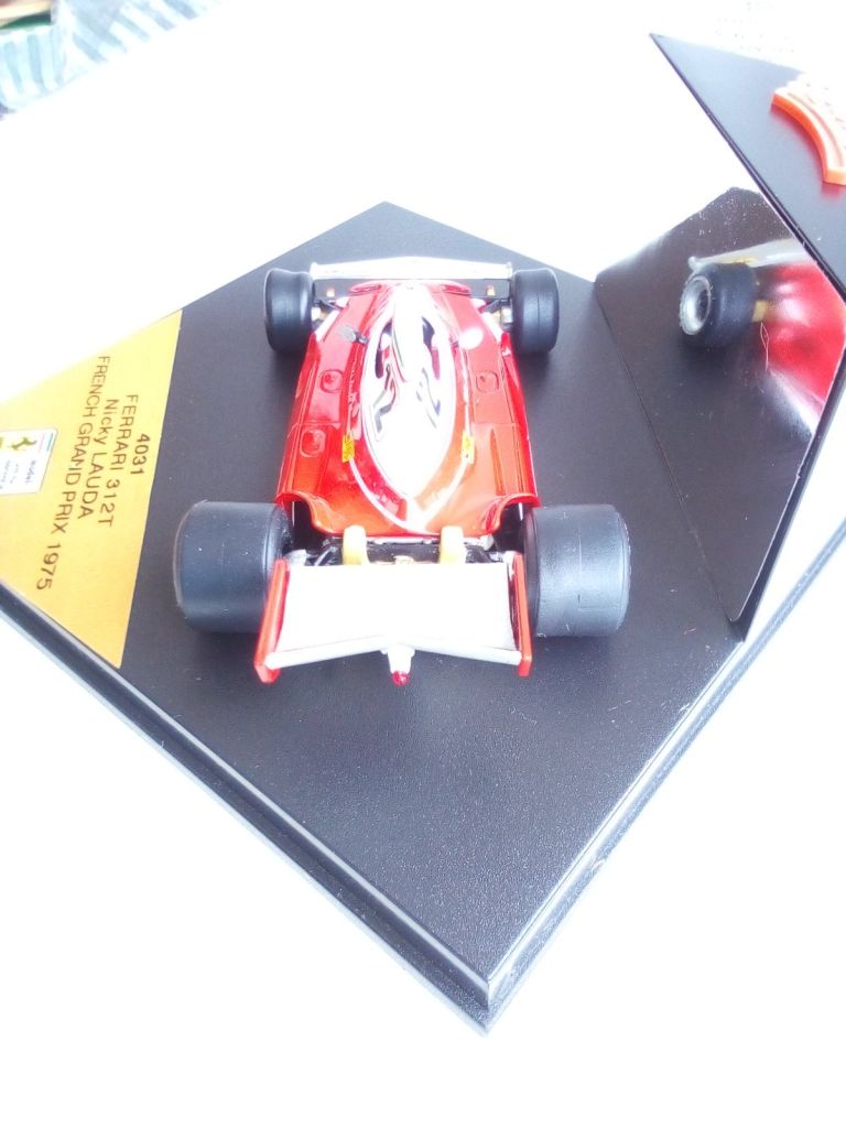 Quartzo F1 Ferrari 312T Nicky Lauda - French Grand Prix 1975 1/43 - фото фото фото 2