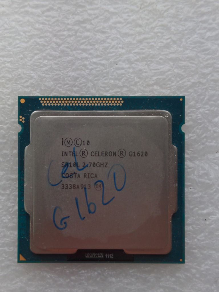 Процесор Intel Celeron G1620  Socket LGA1155 б/в, гарантія 1 міс. - фото фото фото 0