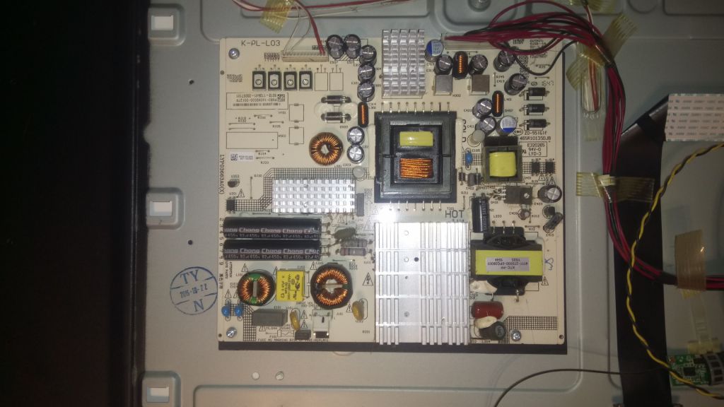 ПЛАТА БЛОК ПИТАНИЯ K-PL-L03  С TV TOSHIBA 43U7750EV  РАЗБОРКА - фото фото фото 0