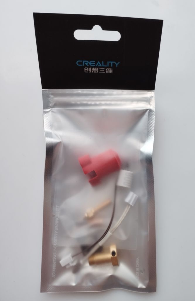 Хотенд для принтера нагрівальний блок Creality K1/K1 Max нова ревізія - фото фото фото 0