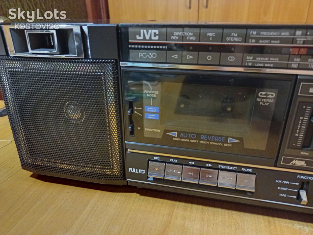 Магнитола "JVC PC-30" 1986 год. - фото фото фото 2