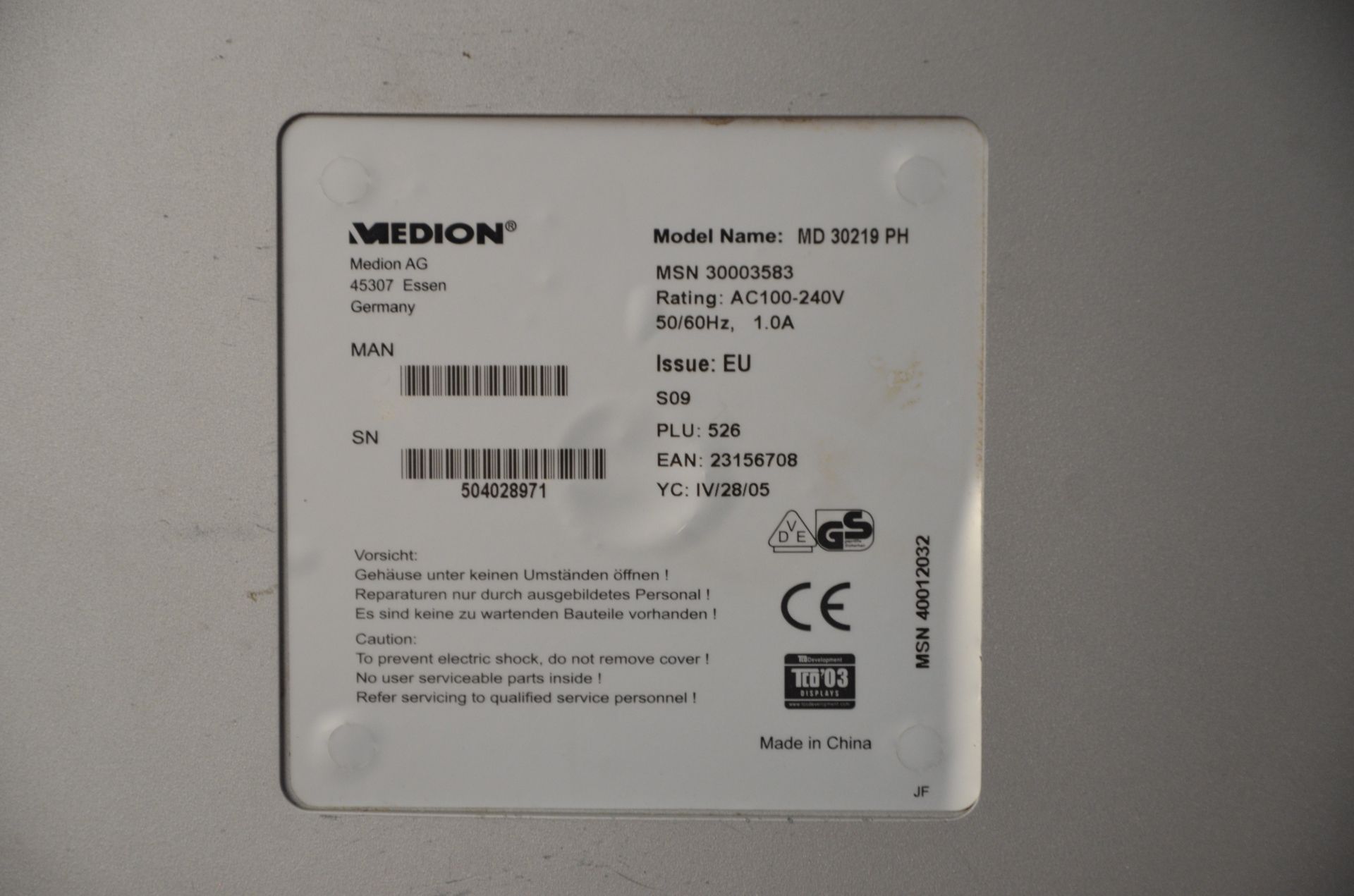 МОНІТОР TFT 19'' LCD Medion MD 30219! МегаSALE! - фото фото фото 6