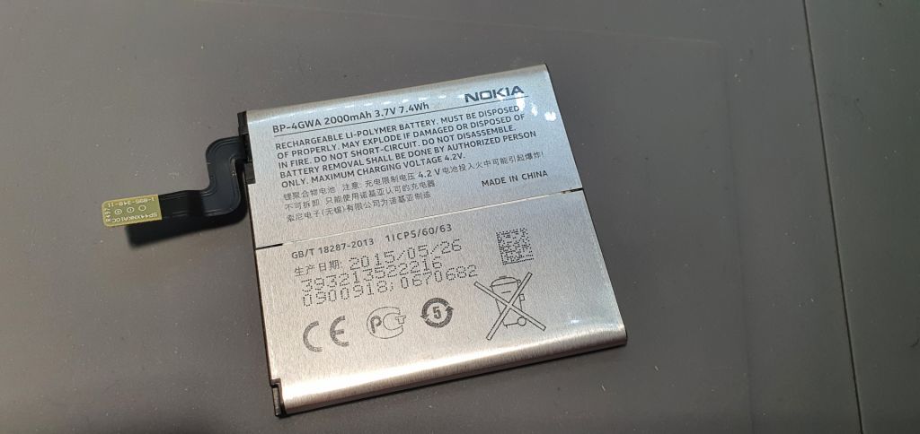 Оригінальні сервісні акумулятори до Nokia BP-4GWA - фото фото фото 2