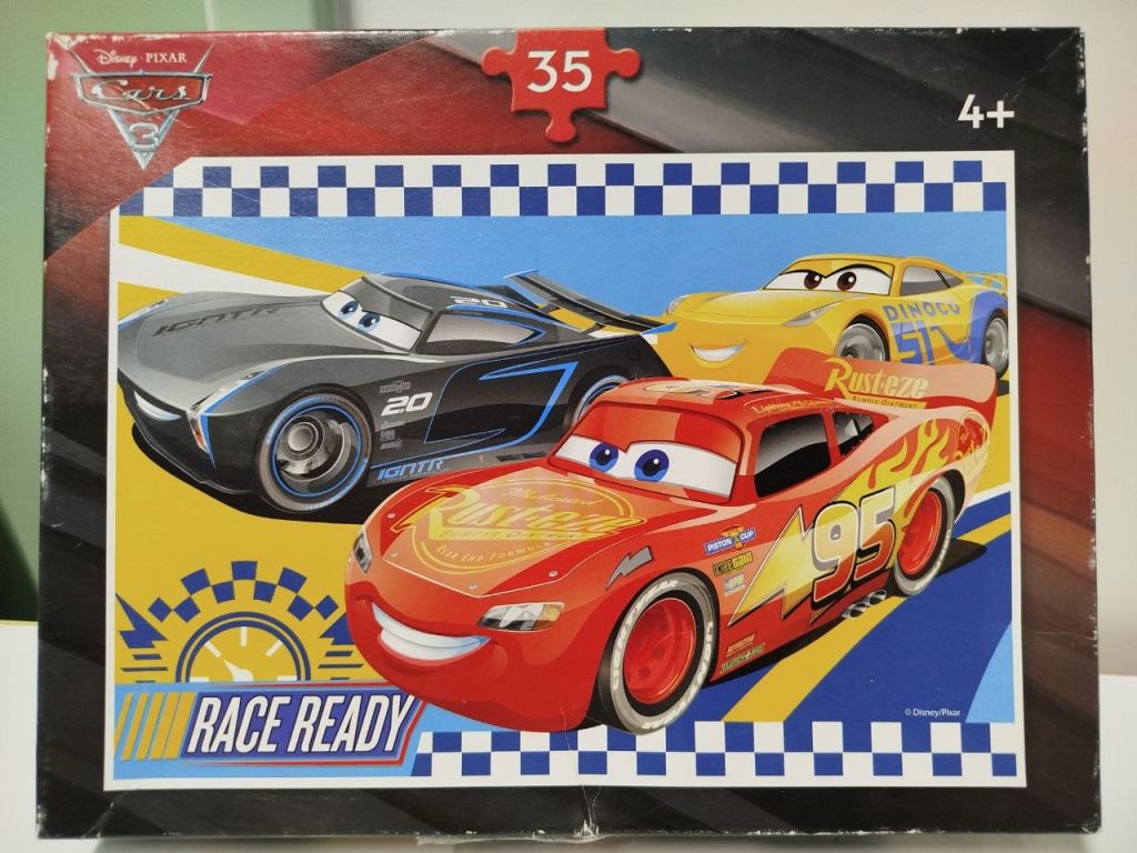 Пазл Disney Pixar Cars 3 «Race Ready» 35 елементів тачки - фото фото фото 0