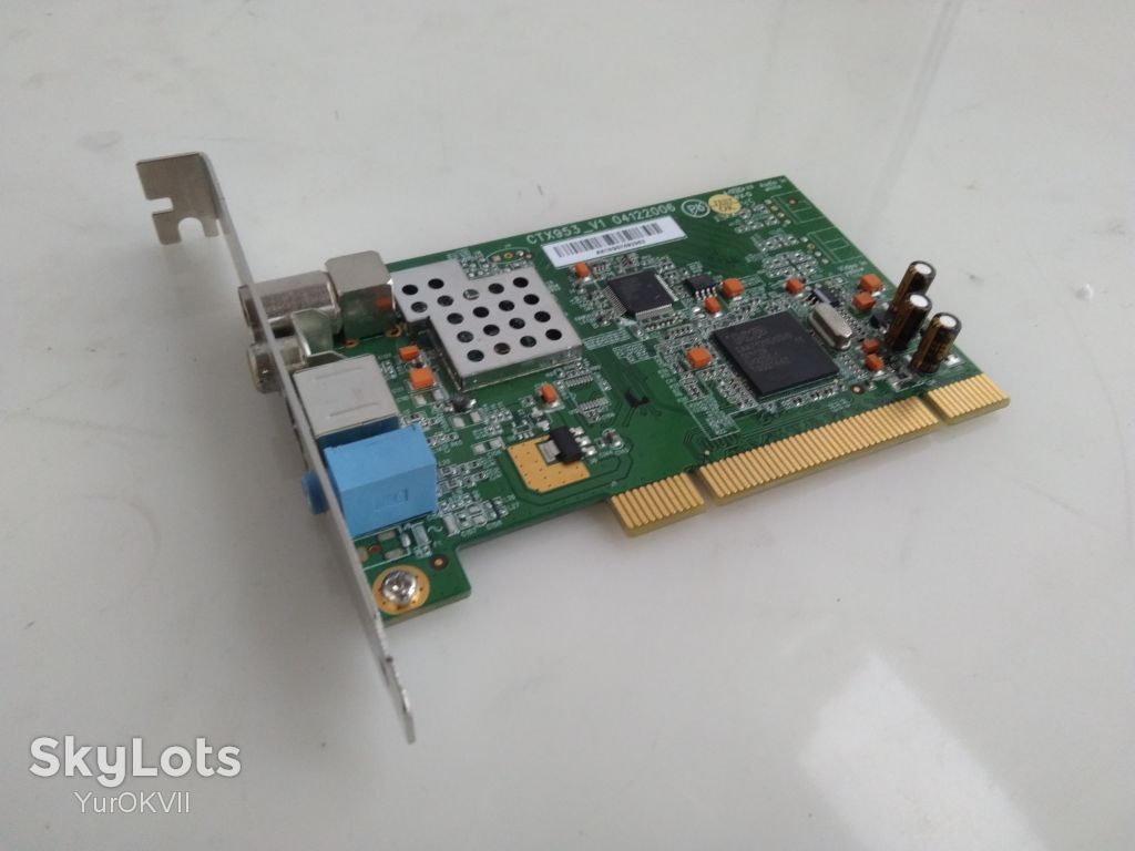 ТВ-тюнер Medion CTX953 TV/DVB-T Combo Card    (PCI)    (№55) - фото фото фото 0