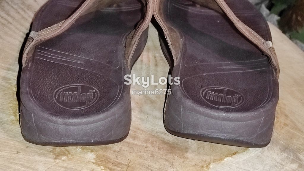 FITFLOP~ ШЛЁПАНЦЫ ВЬЕТНАМКИ НАТУРАЛЬНАЯ КОЖА~р 45 - фото фото фото 6