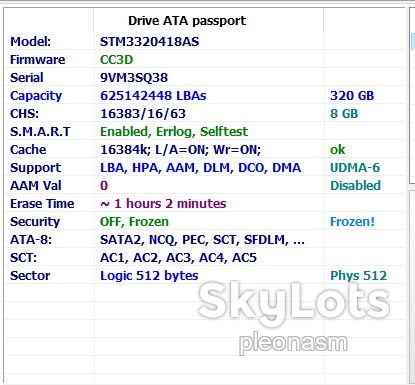 STM3320418AS -  Maxtor  (SEAGATE )  - 320Gb  = - фото фото фото 5