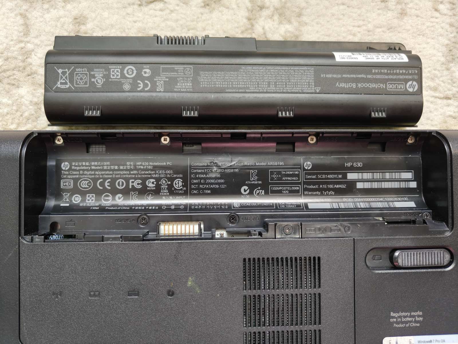 Ноутбук HP 630 TPN-F102 - фото фото фото 3
