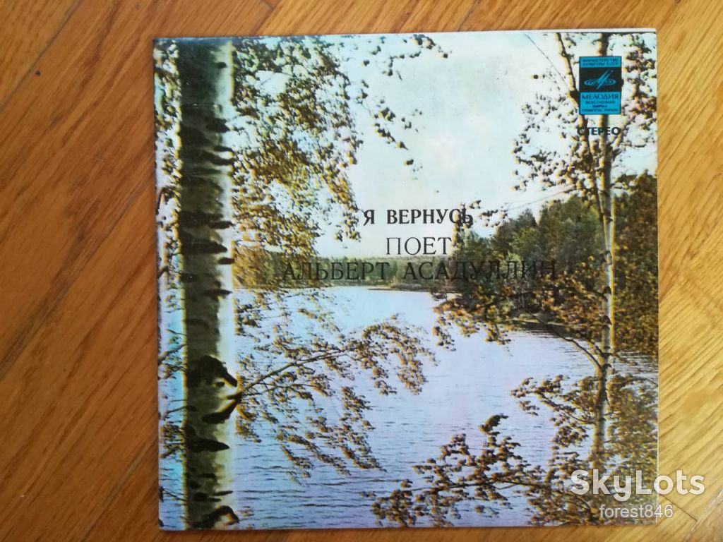 Поет Альберт Асадуллин-Я вернусь  (1)-M-7"-Мелодия - фото фото фото 1