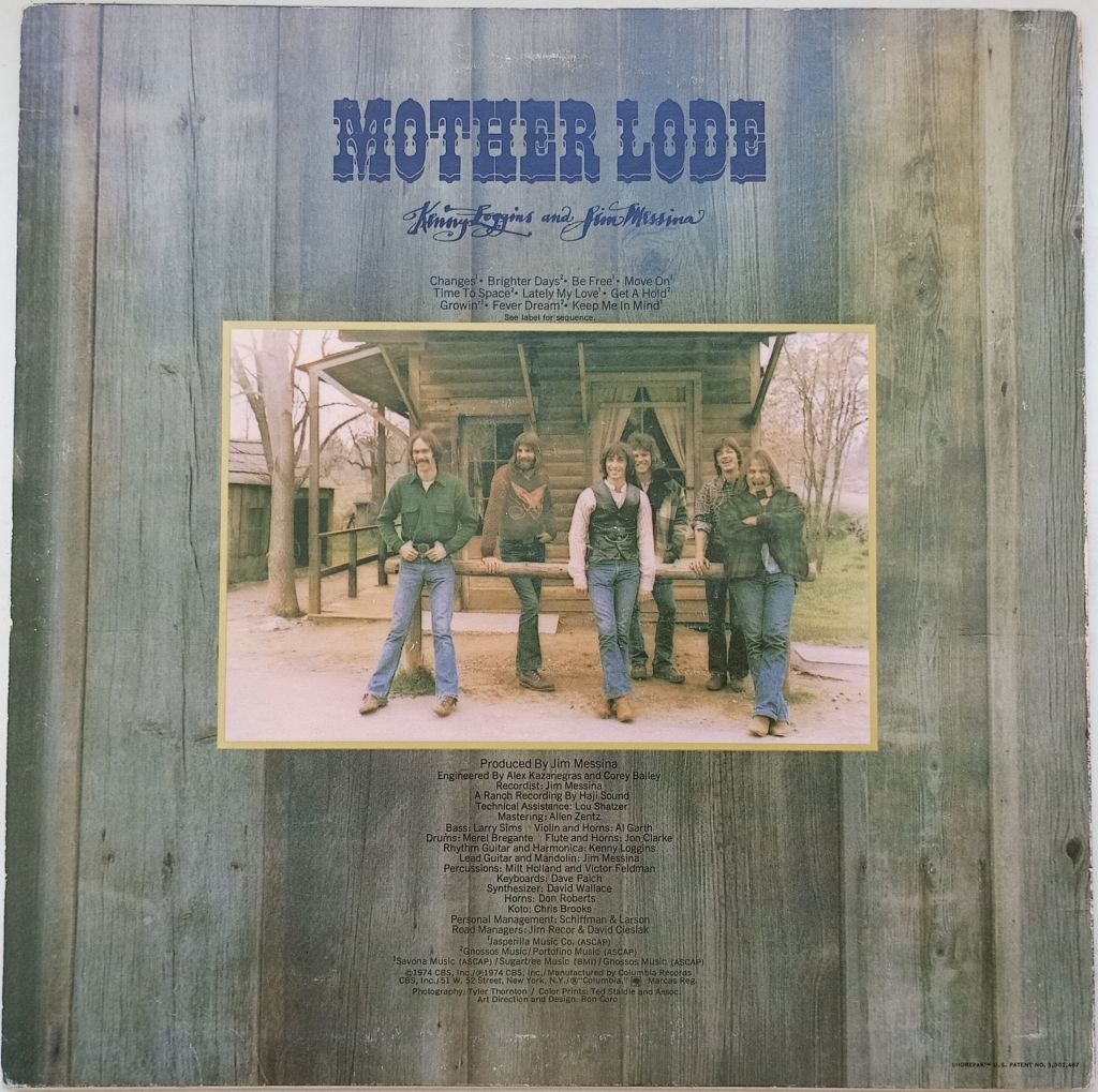 LOGGINS AND MESSINA Mother Lode LP VG/EX- - фото фото фото 1
