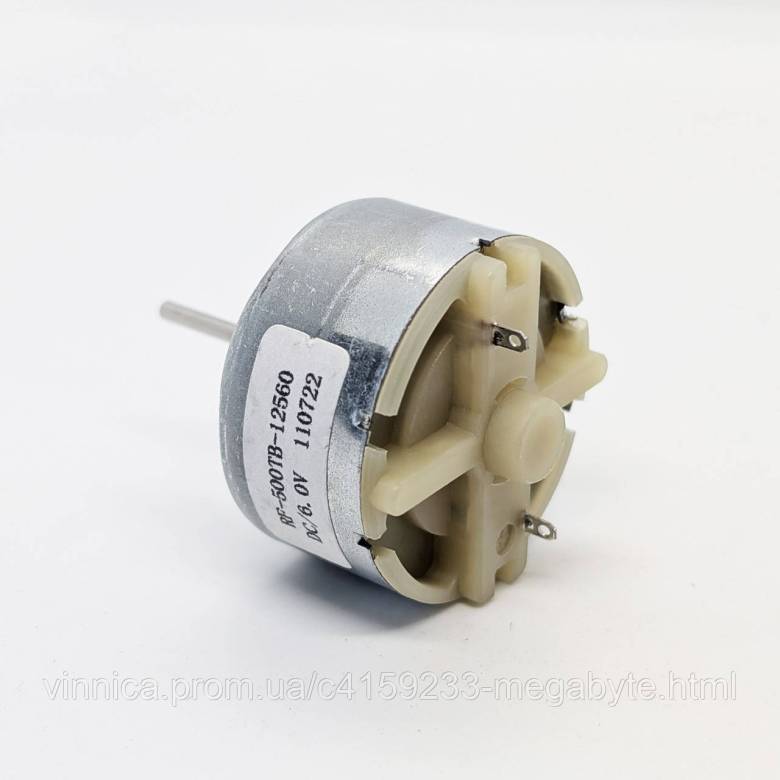 DC Motor Двигун RF-500TB-12560 DC 6V-12V D32mm L20.5mm - фото фото фото 3
