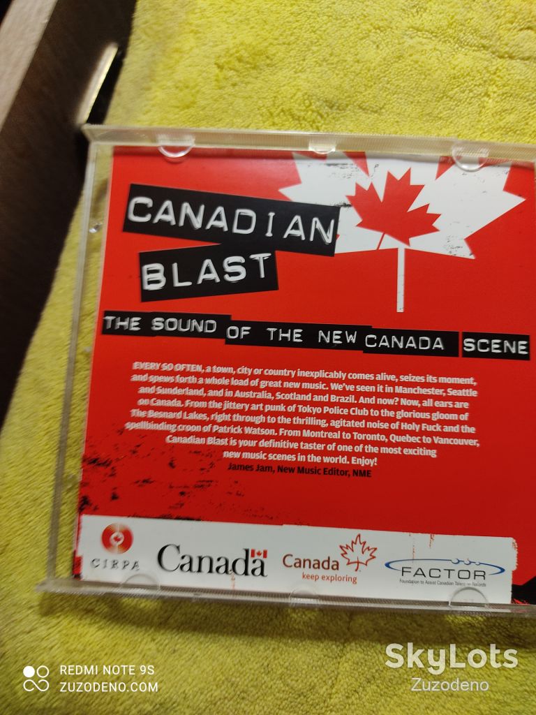 CD Various ‎– Canadian Blast - The Sound Of The New Canada Scene - фото фото фото 4