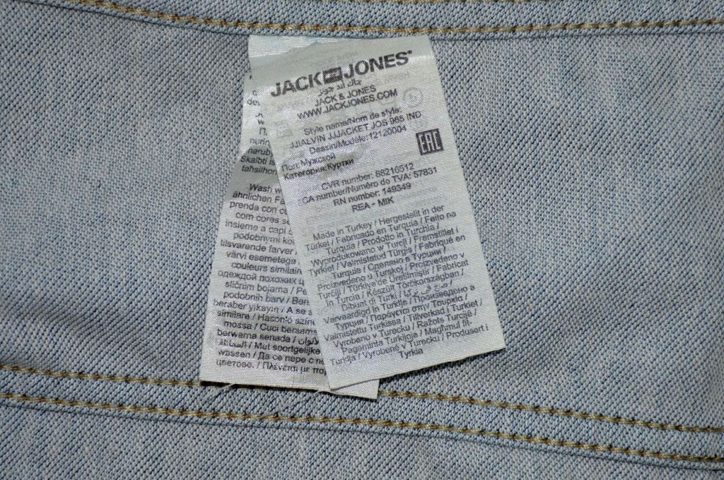 Куртка JACK &amp; JONES® джинсова original L б.в. WE3-1 - фото фото фото 9