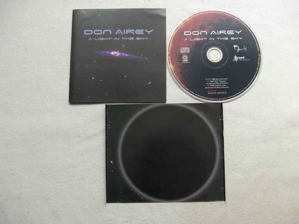 CD Deep Purple Family. Don Airey. A Light In The Sky. 2008. - фото фото фото 1