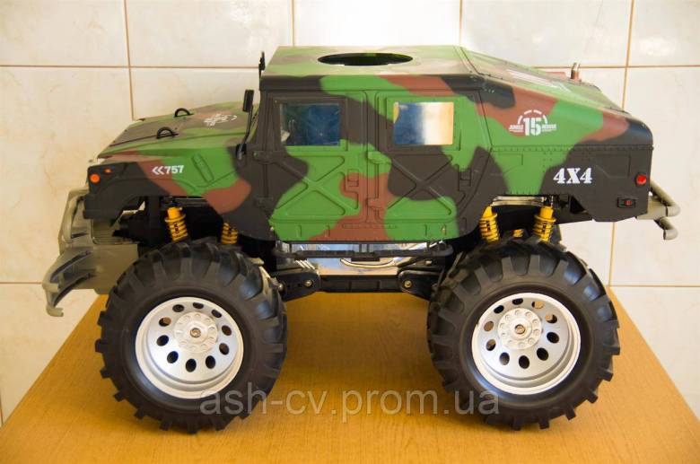 Велика, машинка, 1:4 Scale, RTR, Electric, RC, Military, Hummer - фото фото фото 1