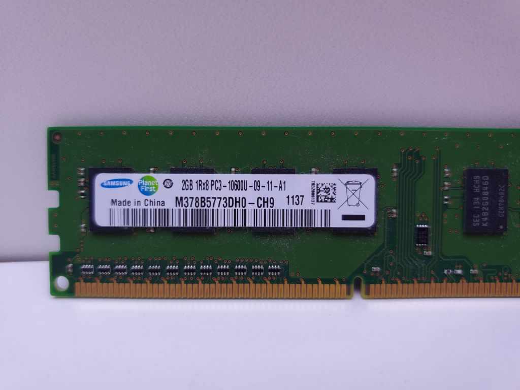 Оперативна пам'ять SAMSUNG DDR3 2Gb 1333Mhz/PC10600 - фото фото фото 1