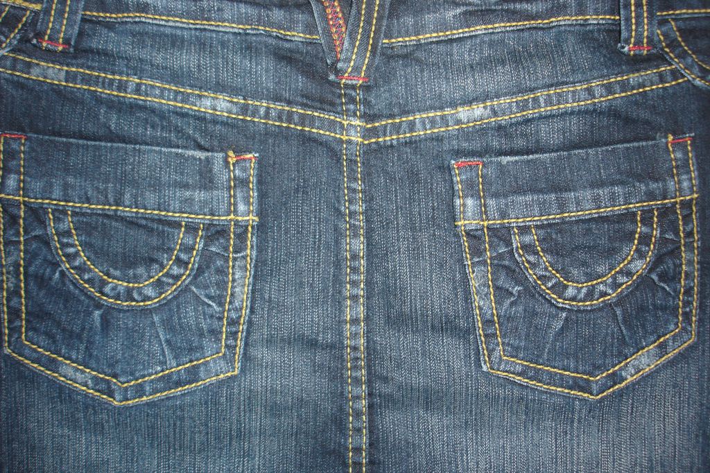 Джинсовая юбка "HOUSE OF DENIM"   LOOK    10 р - фото фото фото 2
