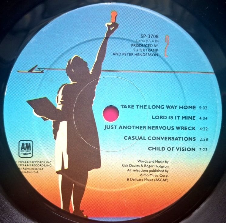 Supertramp - Breakfast In America - 1979.   (LP). 12. Vinyl. Пластинка. USA. - фото фото фото 5