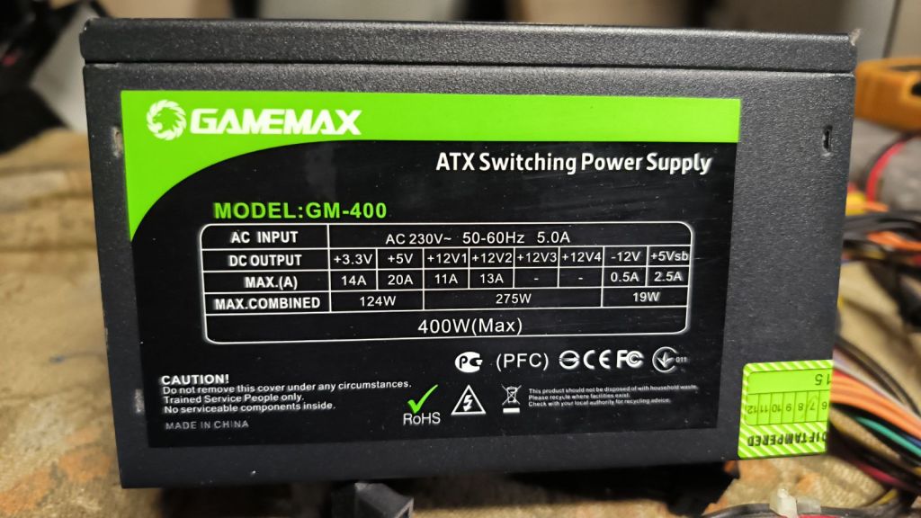 Блок живлення GAMEMAX GM-400 400W - фото фото фото 2