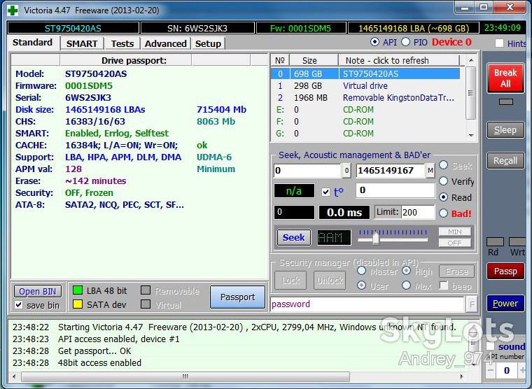 Жесткий диск Seagate 2,5" 750Gb SATA - фото фото фото 3