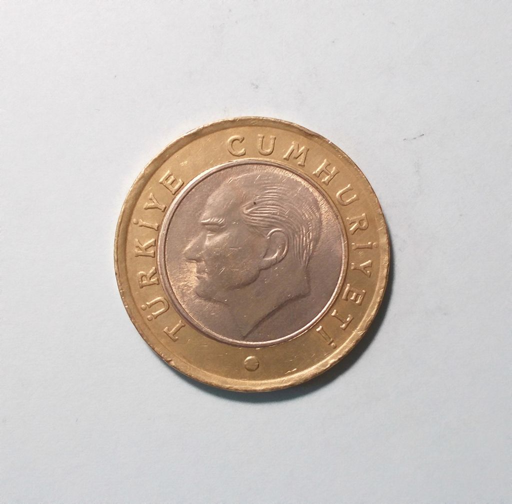 Турция 1 лира 2015 - фото фото фото 1