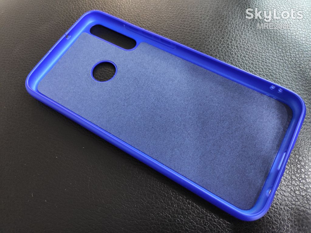 Чохол Silicone Cover для Huawei P40 Lite E / Y7p blue - фото фото фото 2
