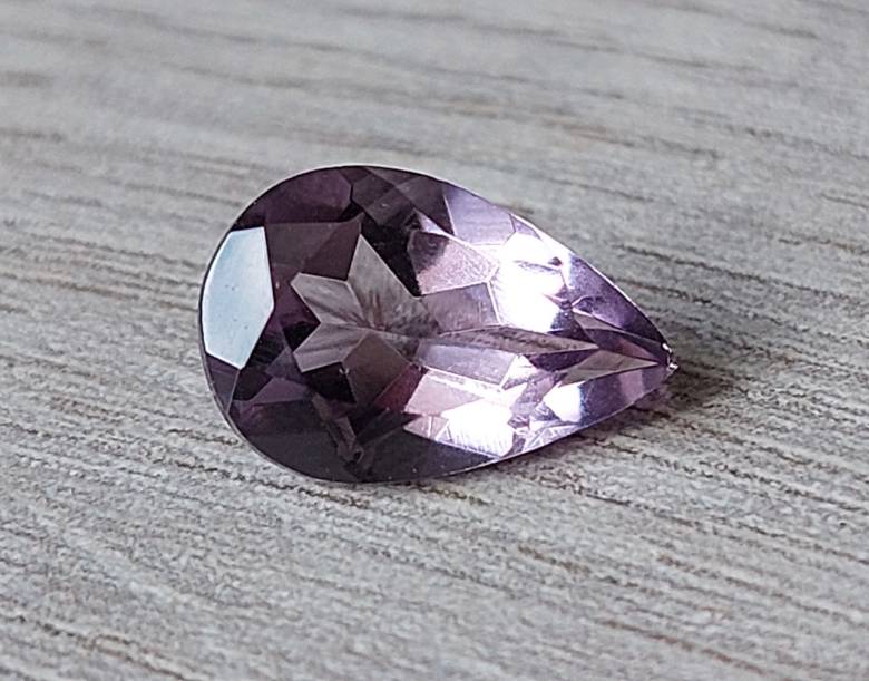 Аметист 2.45 Ct  11.8 х 7.75 х 5.5 мм - фото фото фото 1