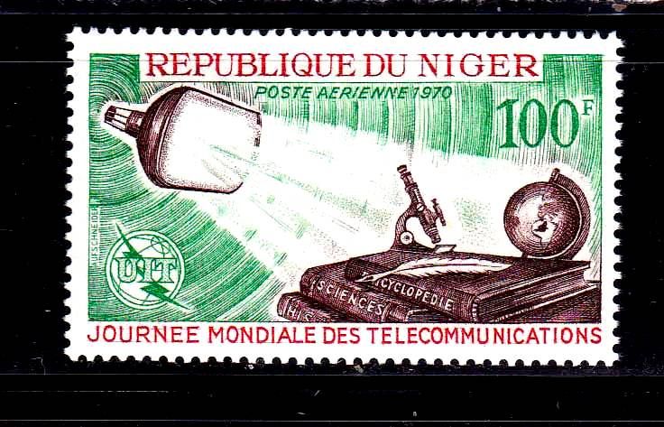 Космос .  Нигер  1970 г  MNH -  UIT - фото фото фото 0