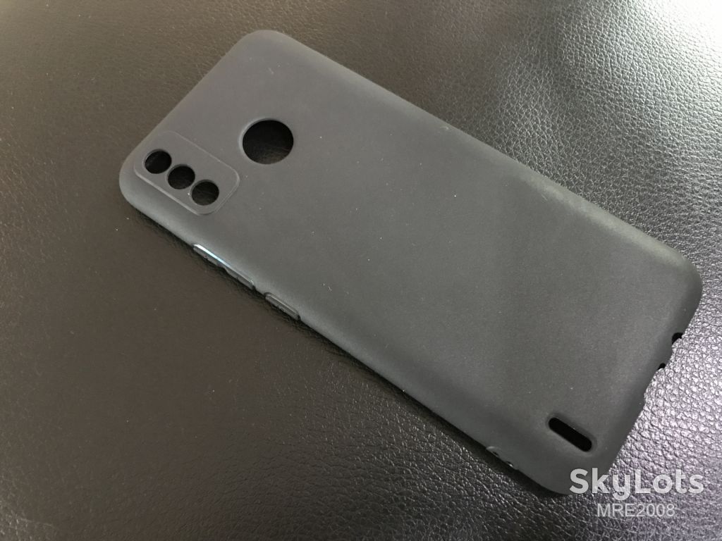 Силиконовый чехол Premium для Tecno Spark 6 Go KE5 black - фото фото фото 0