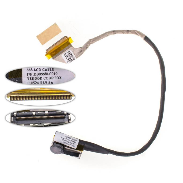 Шлейф матрицы для ноутбука DELL (15Z,  L511Z), LED (DD0SS8LC000) - фото фото фото 0