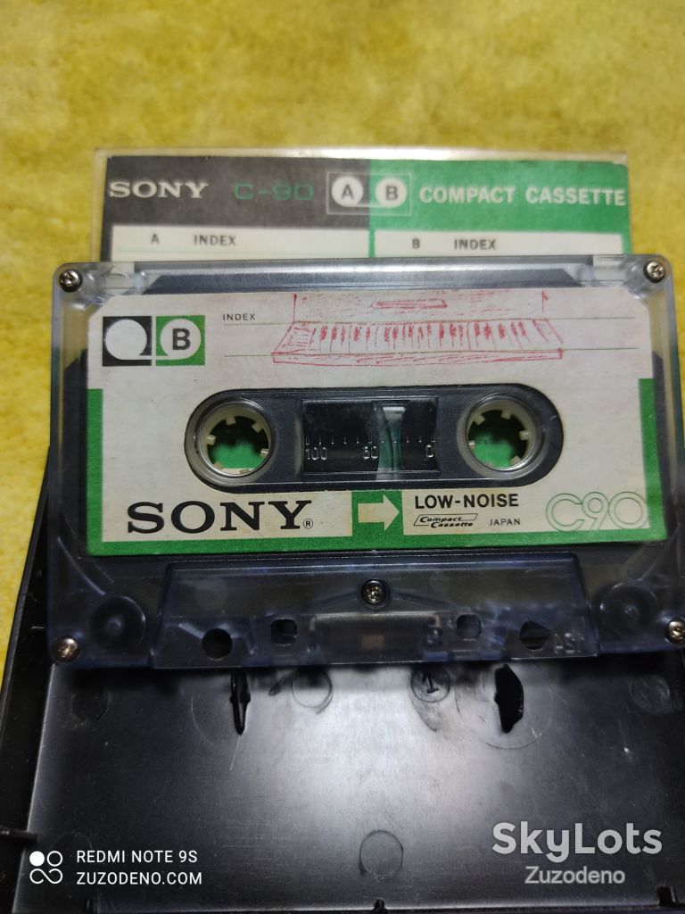 Б/У Аудио кассета SONY C-90 - фото фото фото 4