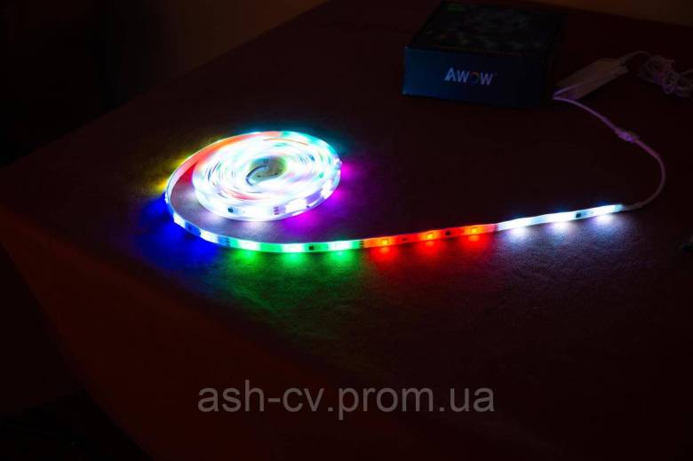 Світлодіодна стрічка, LED стрічка піксельна LED SMART PIXEL AMOW Music-BD5 - фото фото фото 1