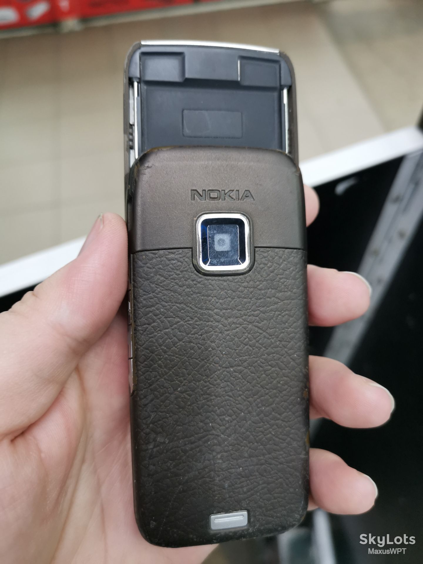#877 Nokia E65 e 65 slider silver sklad - фото фото фото 3