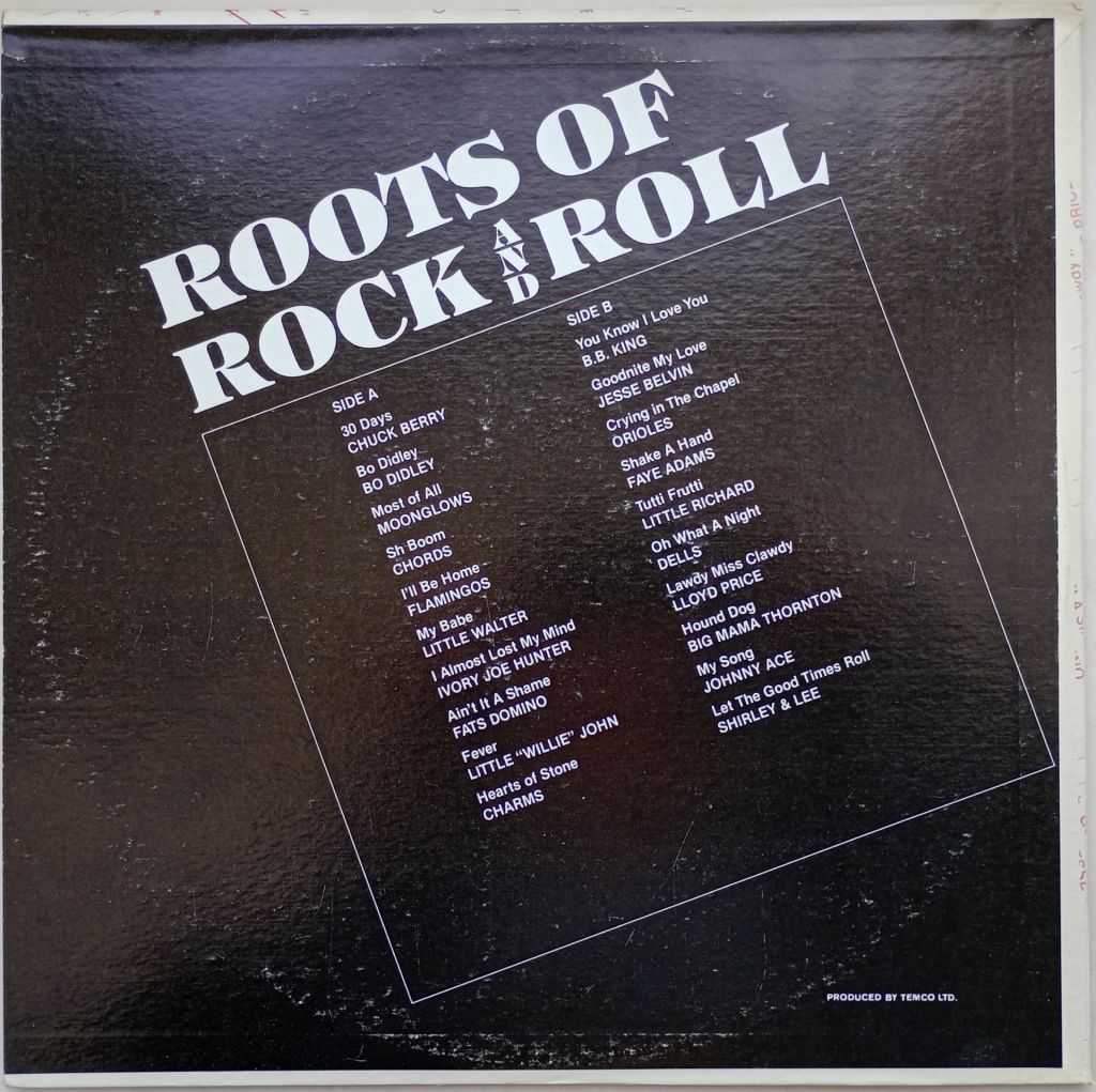 VARIOUS Roots Of Rock And Roll  LP EX-/EX+ - фото фото фото 1
