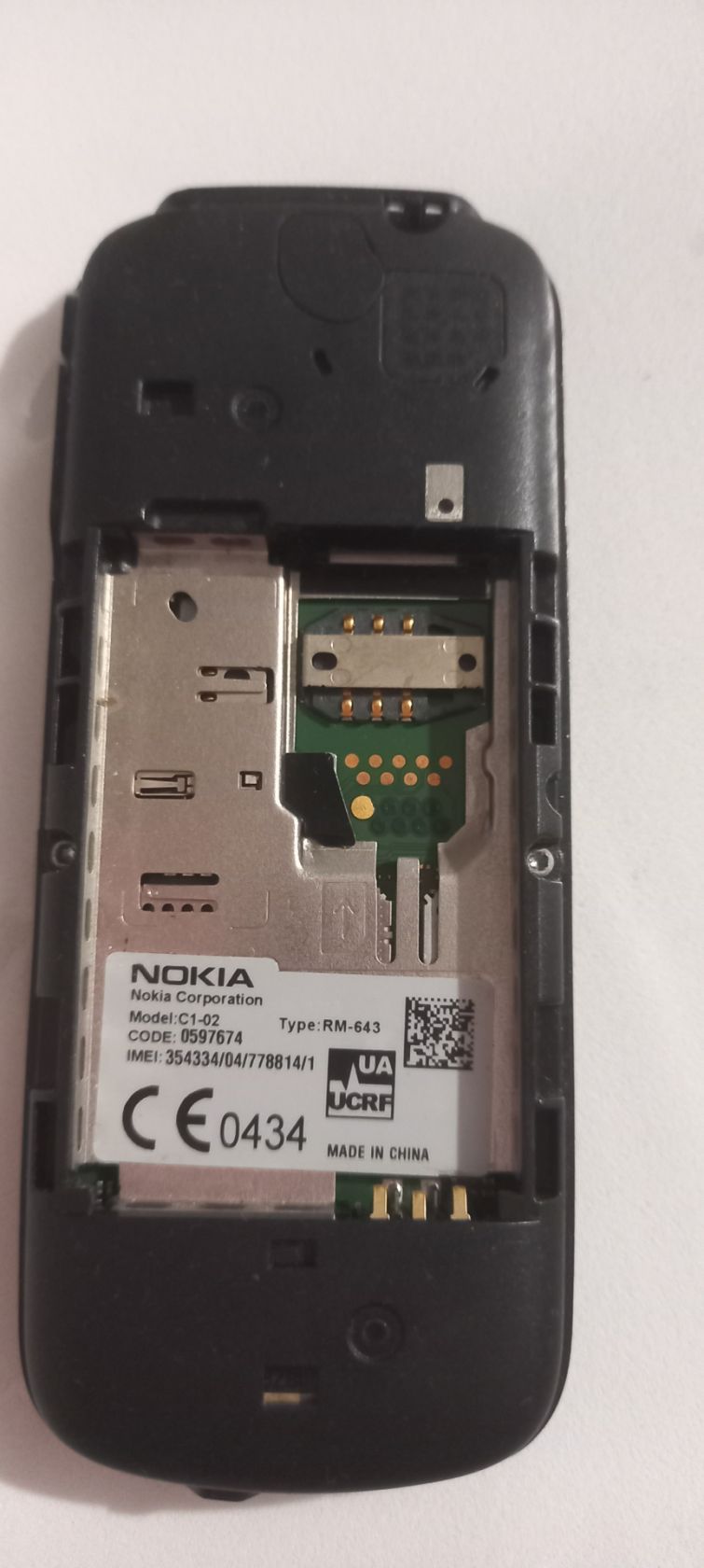 Nokia C1-02 неробоча - фото фото фото 1