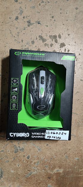 Игровая оптическая мышь Esperanza EGM405 Green MX405 USB № 23060324 - фото фото фото 0