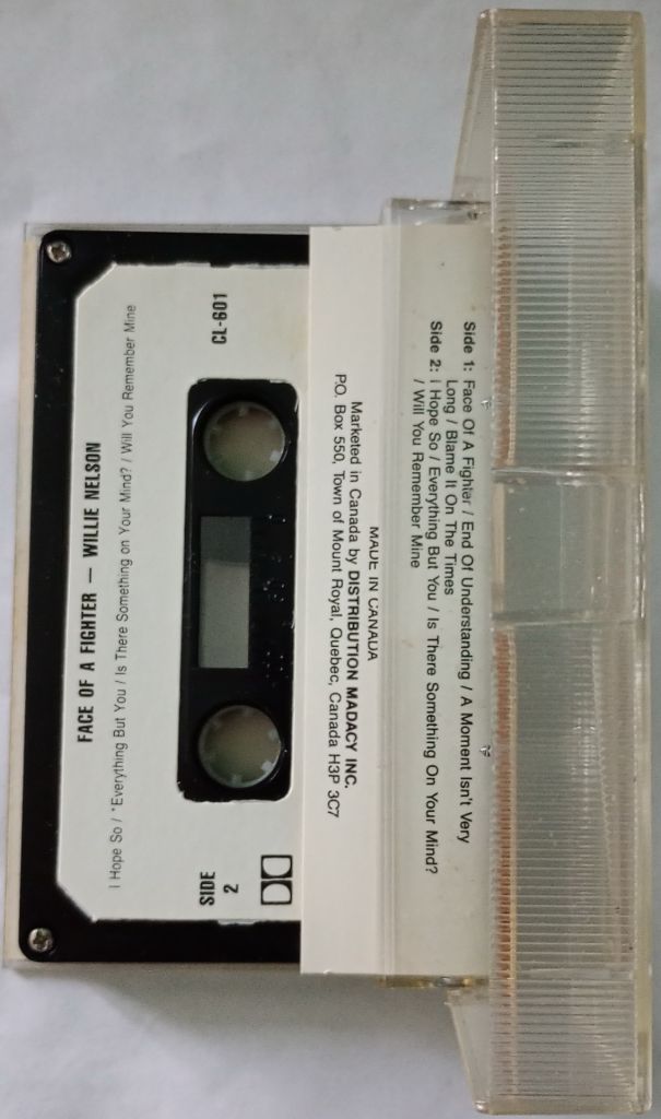 WILLIE NELSON Face Of A Fighter. Cassette Canada - фото фото фото 1