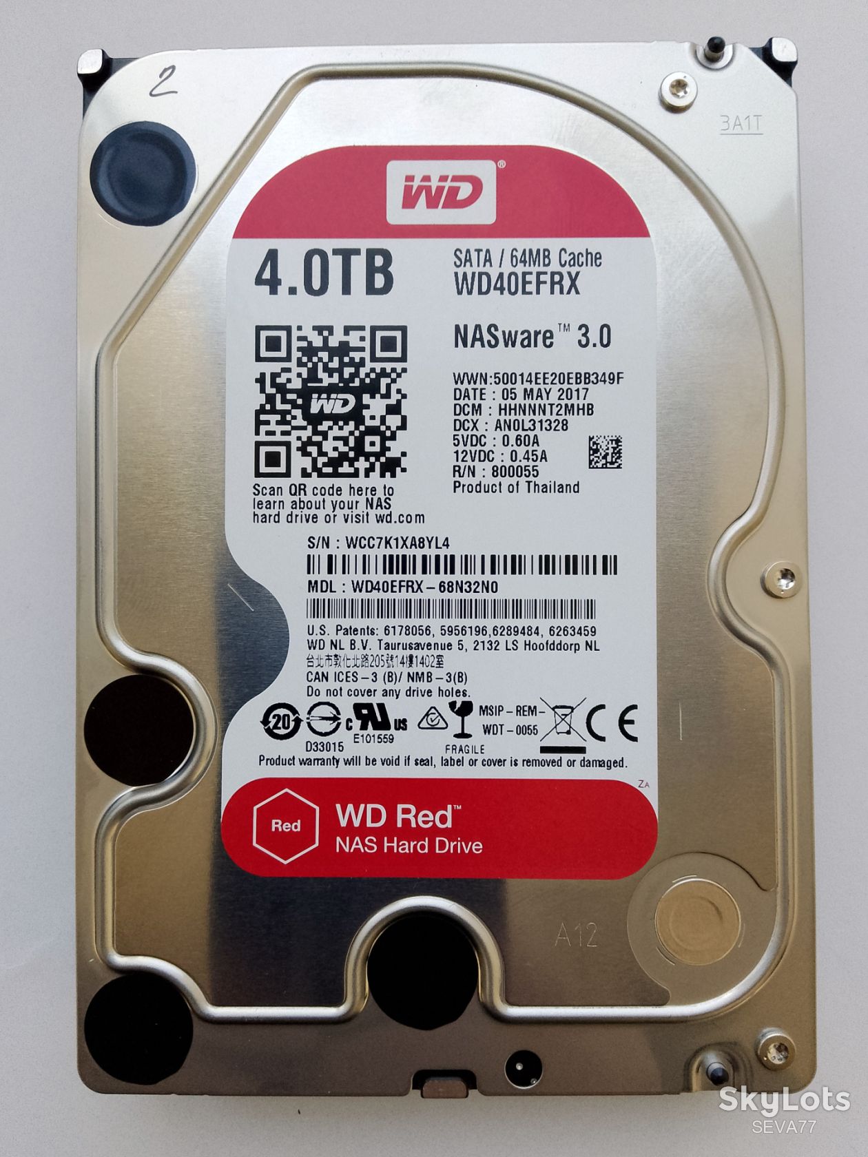 Жорсткий диск WD Red 4 TB    (WD40EFRX) #2 - фото фото фото 0