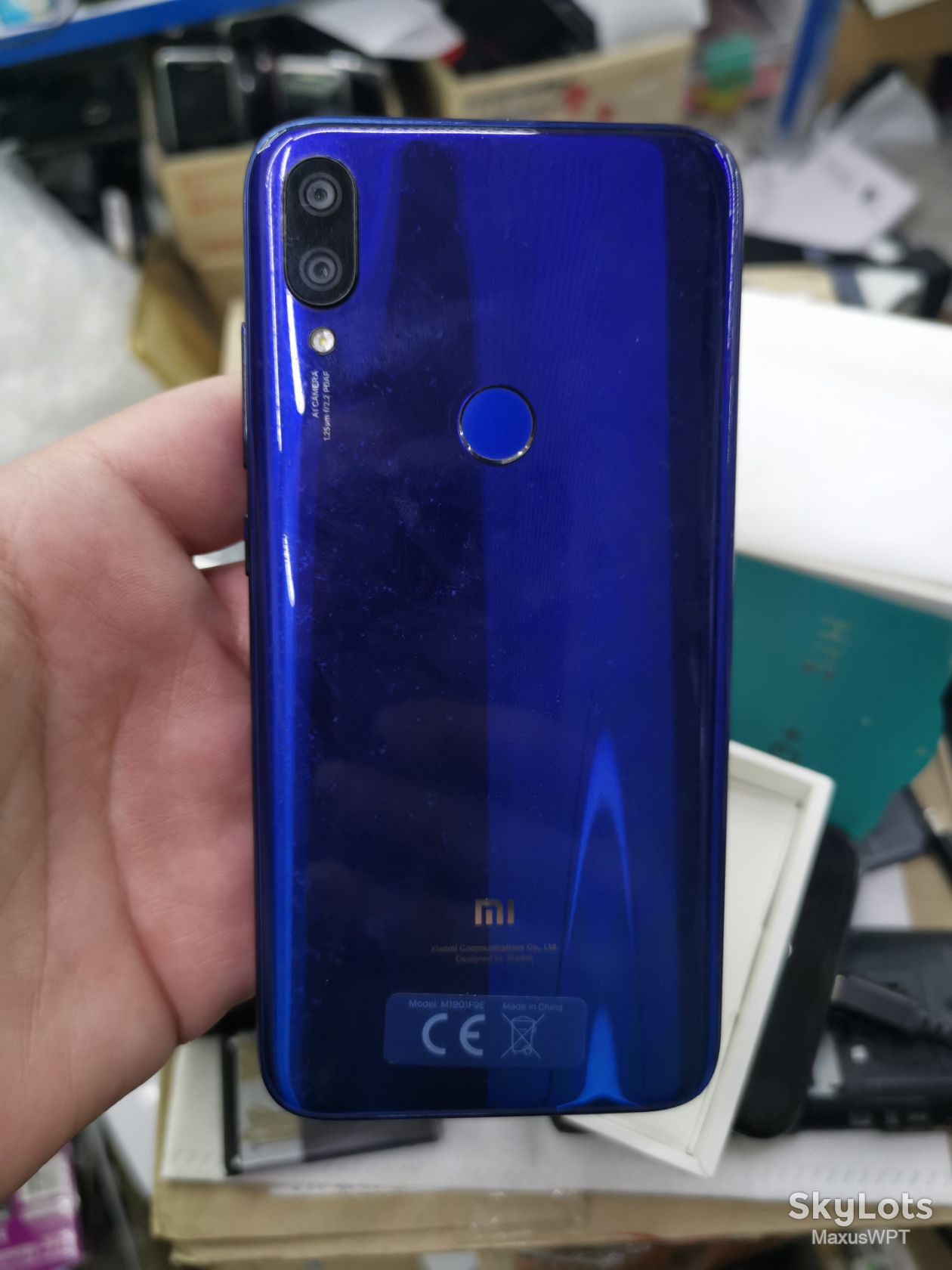 #2060 sklad xiaomi mi play blue - фото фото фото 1