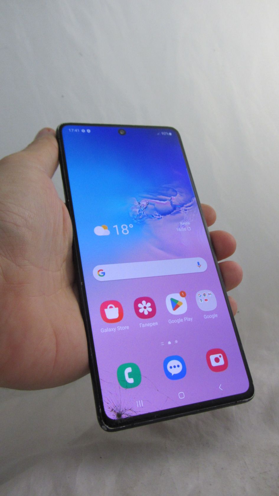 Samsung Galaxy S10 Lite  (SM-G770F/DS) 8/128GB Black - фото фото фото 0